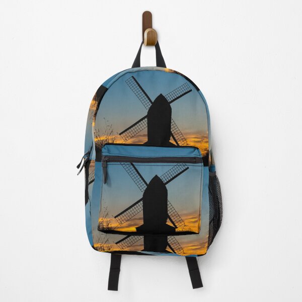 Item preview, Brill Windmill, Brill, Aylesbury in silhouette at sunset designed and sold by stusmith72.