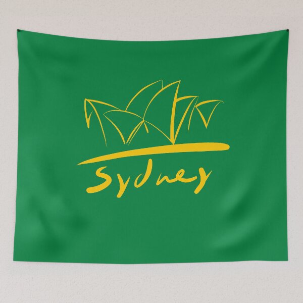 Item preview, I love Sydney logo | Australia Opera House drawing designed and sold by Covo Studio.