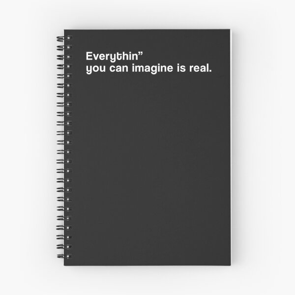 Item preview, "Everything you can imagine is real" SHIRT : GIFT FOR MOM, DAD, BROTHER, SISTER, FRIEND. designed and sold by Sneaky-Designs.