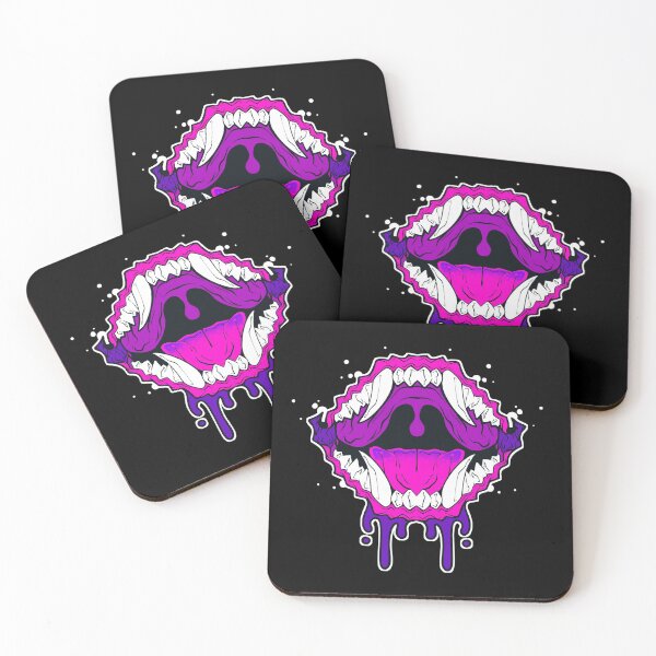Item preview, toothy maw (pink) designed and sold by MUTESTUDIOS.