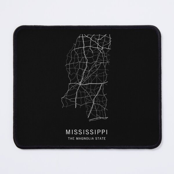 Item preview, Mississippi State Road Map designed and sold by clarkstpress.