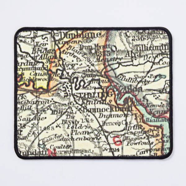 Item preview, STIRLING & surrounding area map 1898 designed and sold by yourscotland.