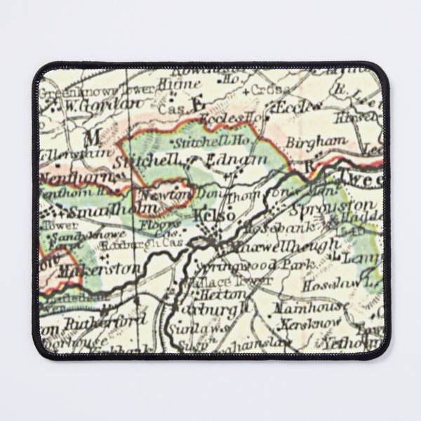 Item preview, KELSO & surrounding area map 1899 designed and sold by yourscotland.