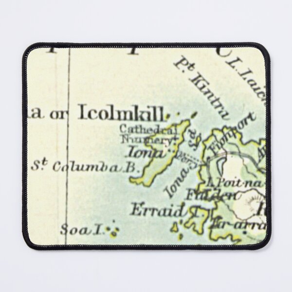Item preview, ISLE OF IONA & surrounding area map 1899 designed and sold by yourscotland.