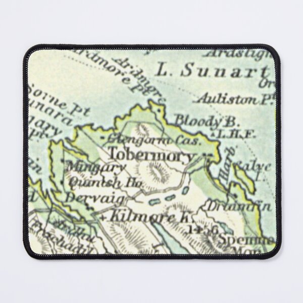 Item preview, TOBERMORY & surrounding area map 1899 designed and sold by yourscotland.