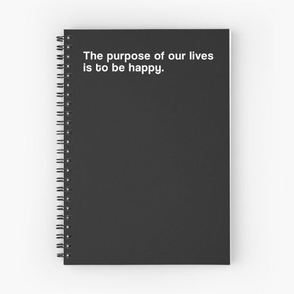 Item preview, "The purpose of our lives is to be happy" SHIRT : GIFT FOR MOM, DAD, BROTHER, SISTER, FRIEND. designed and sold by Sneaky-Designs.