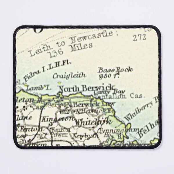 Item preview, NORTH BERWICK & surrounding area map 1899 designed and sold by yourscotland.