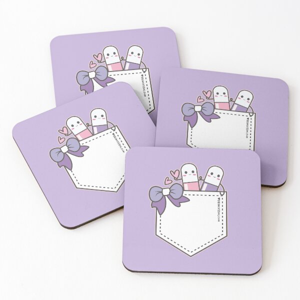 Item preview, cute pills in pocket cartoon designed and sold by princessmi-com.