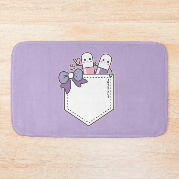 Item preview, cute pills in pocket cartoon designed and sold by princessmi-com.
