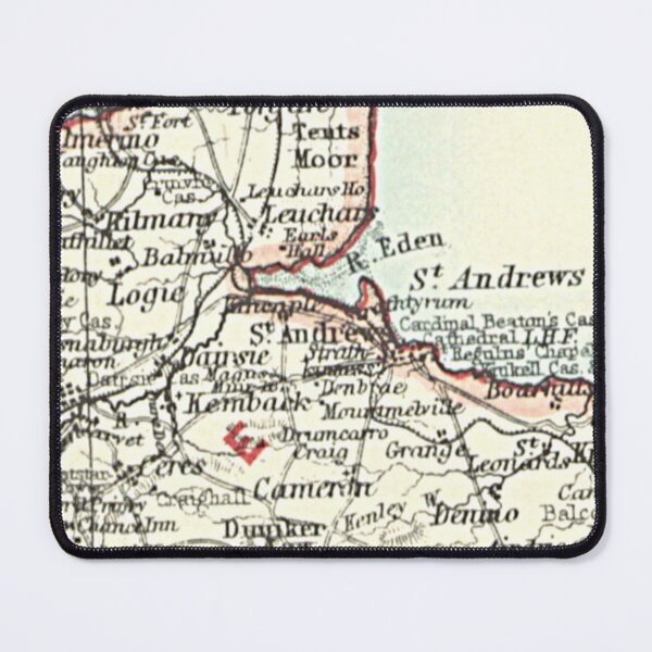 Item preview, ST ANDREWS & surrounding area map 1899 designed and sold by yourscotland.