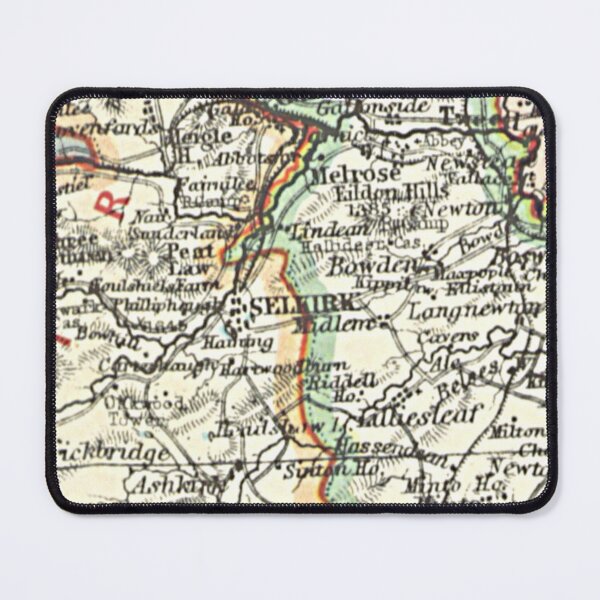 Item preview, SELKIRK & surrounding area map 1899 designed and sold by yourscotland.