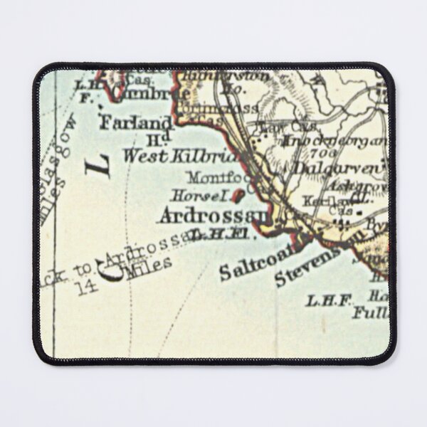 Item preview, ARDROSSAN & surrounding area map 1899 designed and sold by yourscotland.