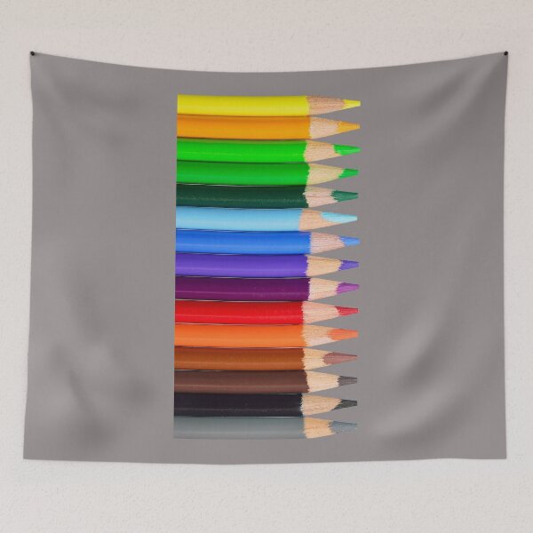 Item preview, The row of colour pencils designed and sold by Trianglegreen.