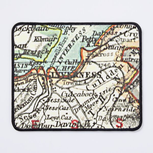 Item preview, INVERNESS & surrounding area map 1899 designed and sold by yourscotland.