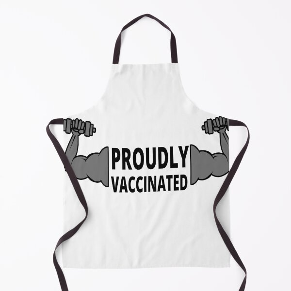 Item preview, proudly vaccinated designed and sold by The Craft Deck.