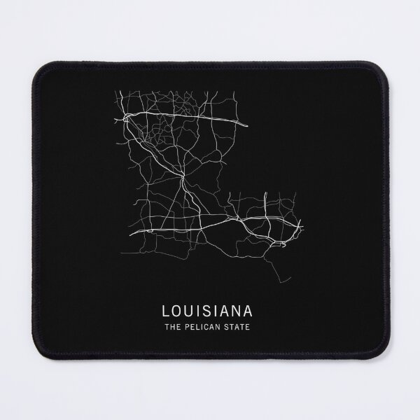 Item preview, Louisiana State Road Map designed and sold by clarkstpress.