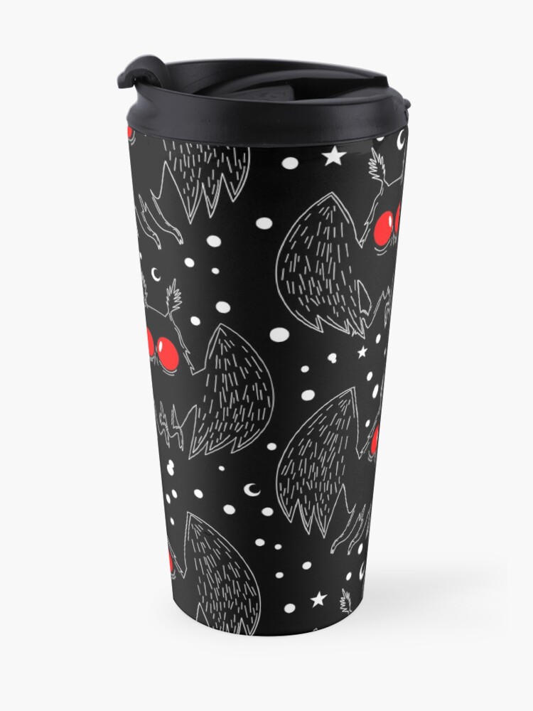 Alternate view of Mothman Night Travel Mug