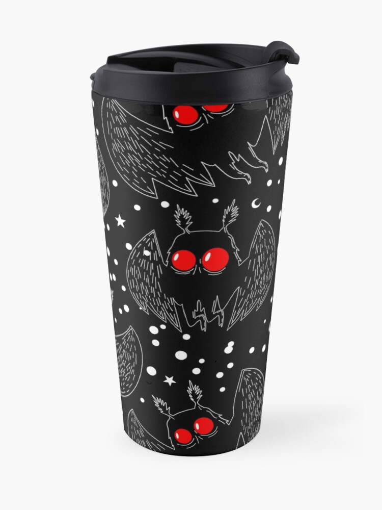 Alternate view of Mothman Night Travel Mug