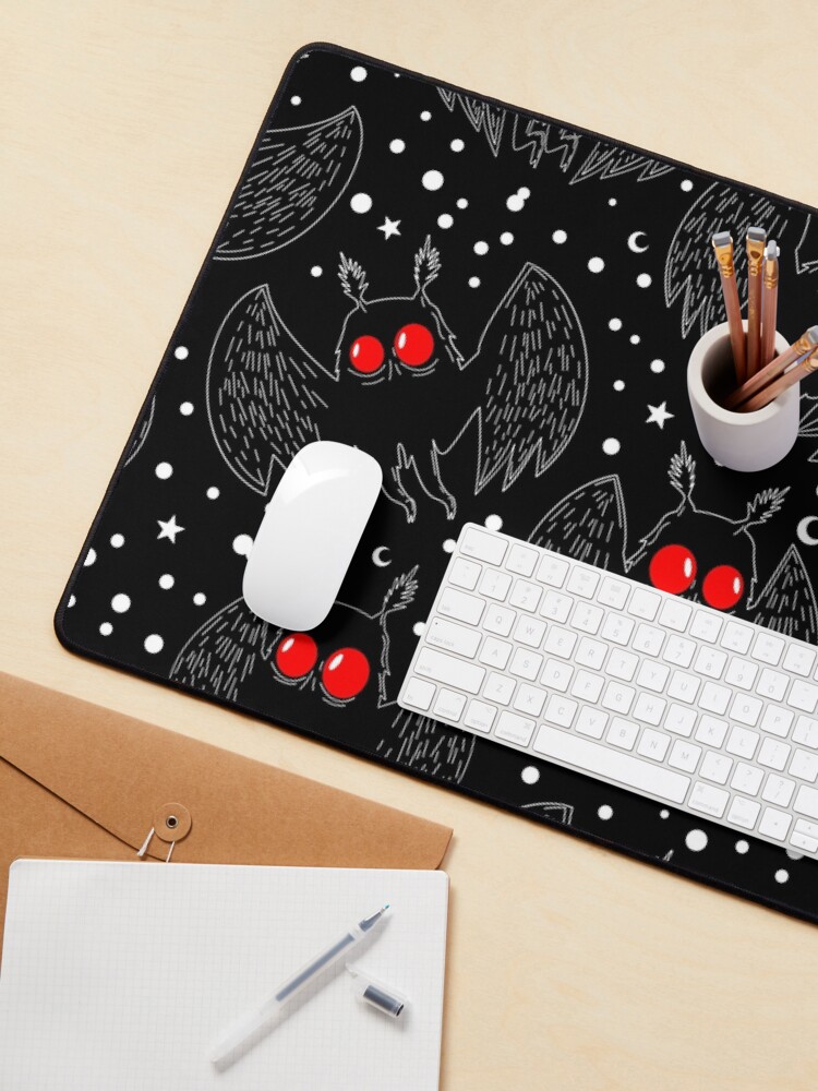 Alternate view of Mothman Night Mouse Pad