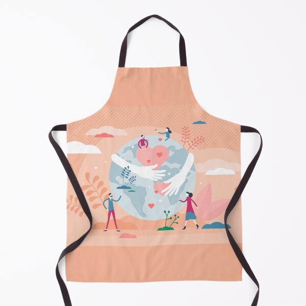 Item preview, Earth Hug Edition - National Nonprofit Day World Orange/ Grey designed and sold by Benjamin Daniel.