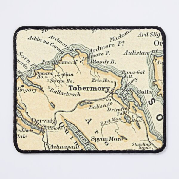 Item preview, TOBERMORY & surrounding area map 1898 designed and sold by yourscotland.