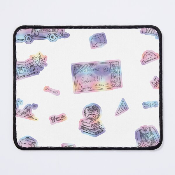 Item preview, Pastel Rainbow School Subject Sticker Pack designed and sold by Pavnud.