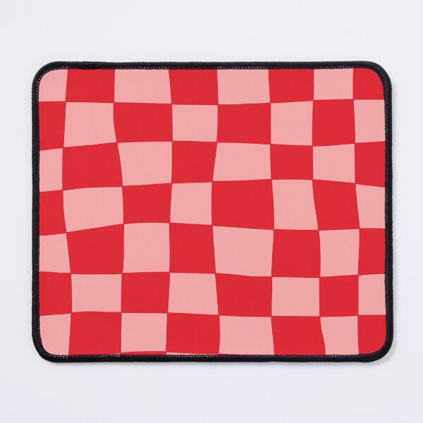 Item preview, Hand Drawn Checkerboard Pattern (red/pink) designed and sold by Design Minds Boutique.