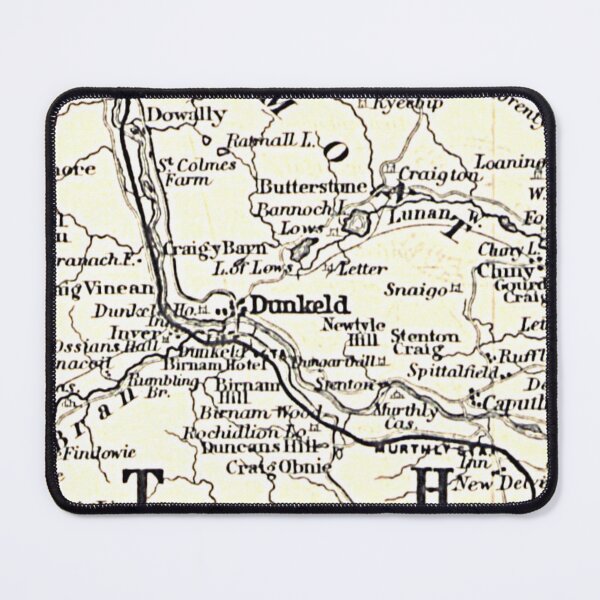 Item preview, DUNKELD & surrounding area map 1898 designed and sold by yourscotland.