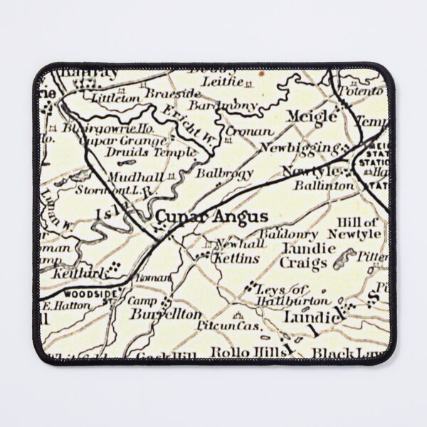 Item preview, COUPAR ANGUS & surrounding area map 1898 designed and sold by yourscotland.