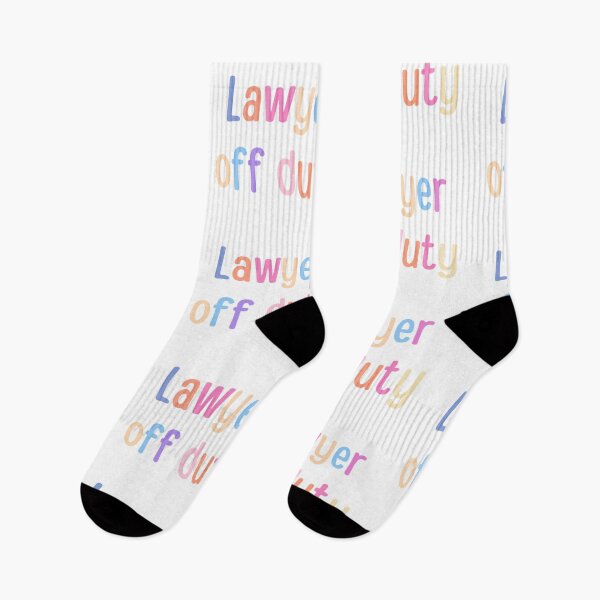 Item preview, Lawyer off duty - funny lawyer gift (color) designed and sold by PickaSticka.