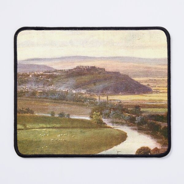 Item preview, Vintage Illustration of the view of Stirling from Abbey Craig designed and sold by yourscotland.