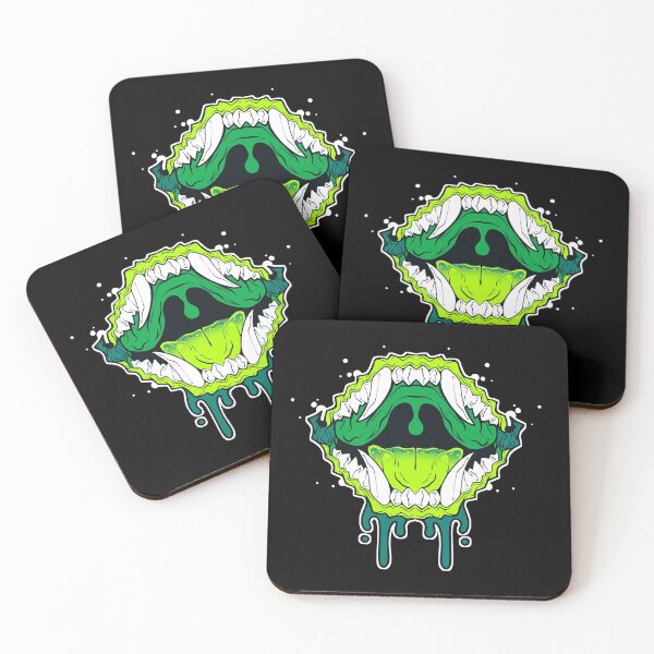 Item preview, toothy maw (green) designed and sold by MUTESTUDIOS.