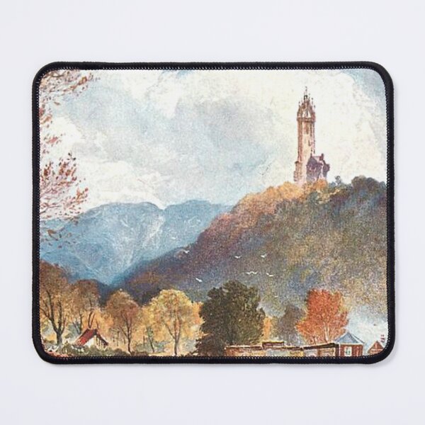 Item preview, Vintage Illustration of The Wallace Monument, Stirling designed and sold by yourscotland.