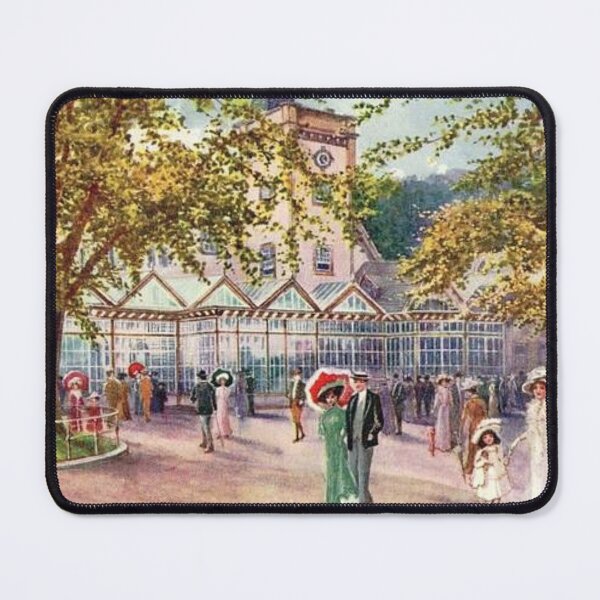 Item preview, Vintage Illustration of The Pump Room, Strathpeffer Spa, Scottish Highlands designed and sold by yourscotland.