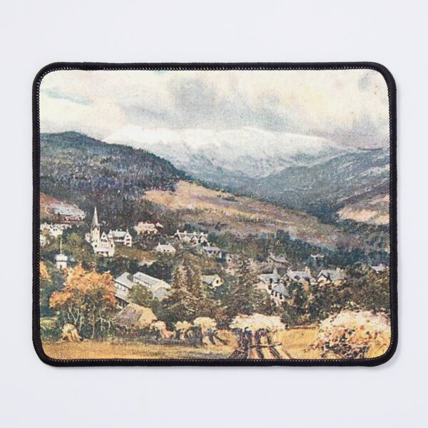 Item preview, Vintage Illustration looking to Ben Wyvis, Scottish Highlands designed and sold by yourscotland.