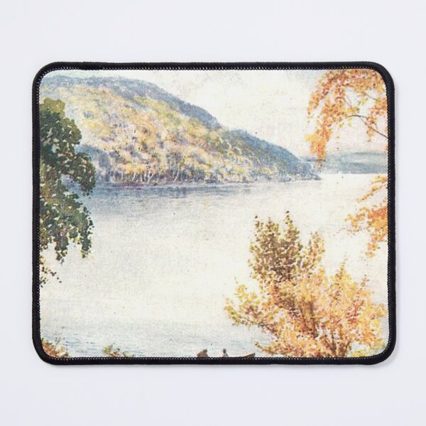 Item preview, Vintage Illustration Loch Achilty near to Contin in the Scottish Highlands designed and sold by yourscotland.