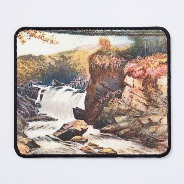 Item preview, Vintage Illustration of Falls of Rogie, Strathpeffer in the Scottish Highlands designed and sold by yourscotland.