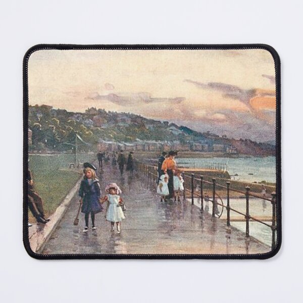 Item preview, Vintage Illustration of Ashton Road, Gourock, Inverclyde designed and sold by yourscotland.