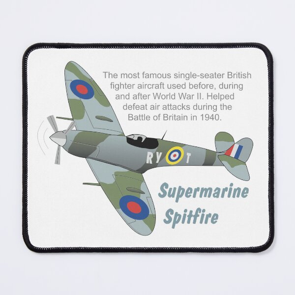Item preview, Supermarine Spitfire Aircraft designed and sold by BijouArt.