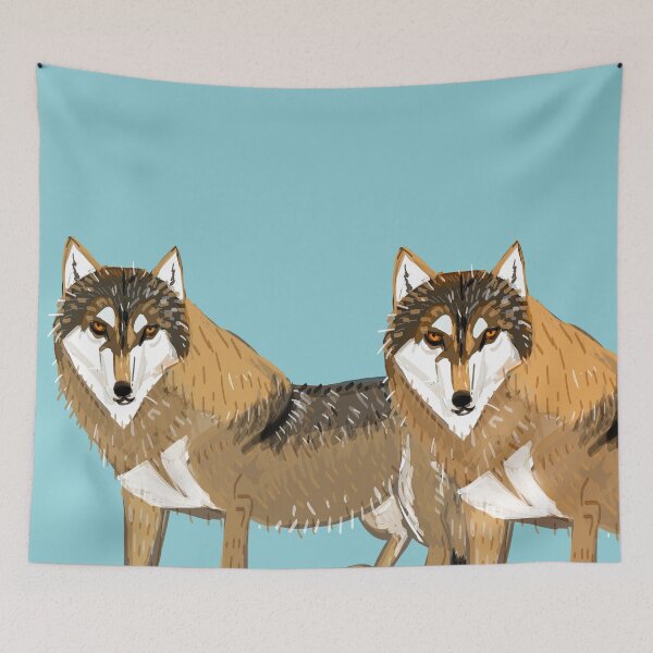 Item preview, European Grey wolf designed and sold by belettelepink.
