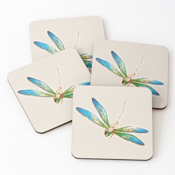 Item preview, Drawing Of A Colorful Dragonfly Spread Wings designed and sold by Phantasmal-2-do.