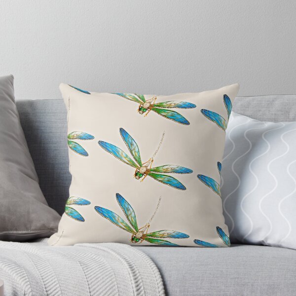Item preview, Drawing Of A Colorful Dragonfly Spread Wings designed and sold by Phantasmal-2-do.
