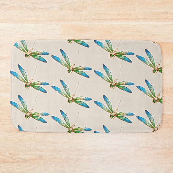 Item preview, Drawing Of A Colorful Dragonfly Spread Wings designed and sold by Phantasmal-2-do.