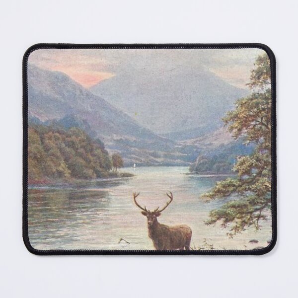 Item preview, Vintage Illustration of Loch Tummel, Pitlochry, Perthshire designed and sold by yourscotland.