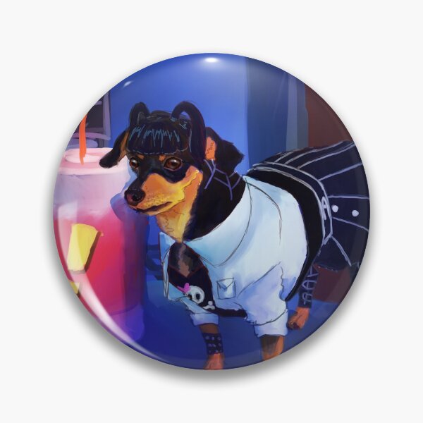 Item preview, Abby the Mini Pinscher designed and sold by JaneyAnansi.