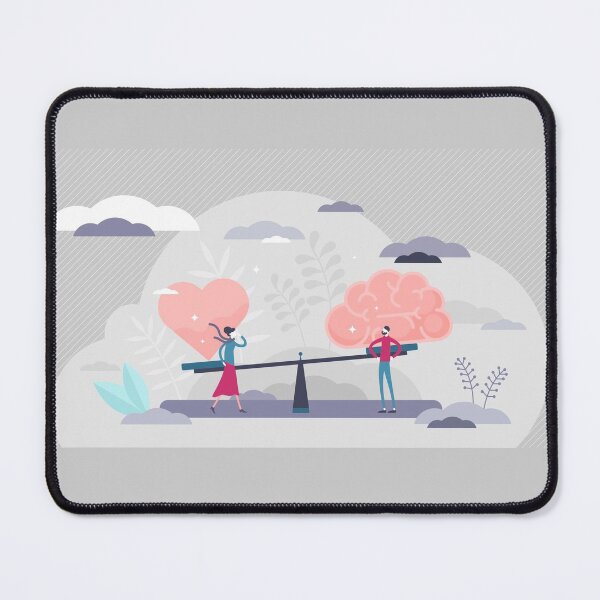 Item preview, Gut Instincts Edition - National Nonprofit Day Couple Grey/ Pink designed and sold by Benjamin Daniel.