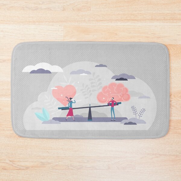 Item preview, Gut Instincts Edition - National Nonprofit Day Couple Grey/ Pink designed and sold by Benjamin Daniel.