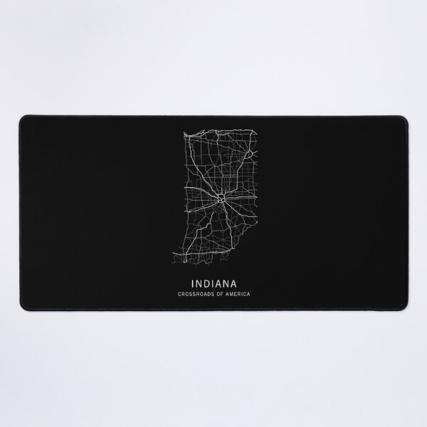 Item preview, Indiana State Road Map designed and sold by clarkstpress.
