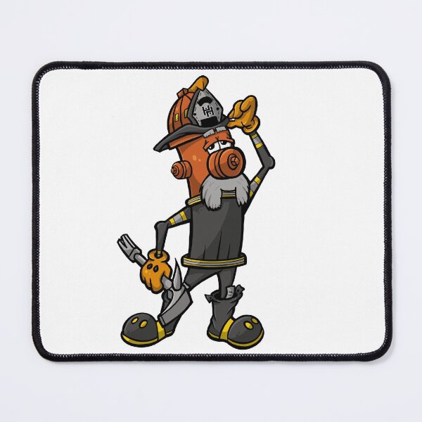 Salty - Hero Hydrants Mouse Pad