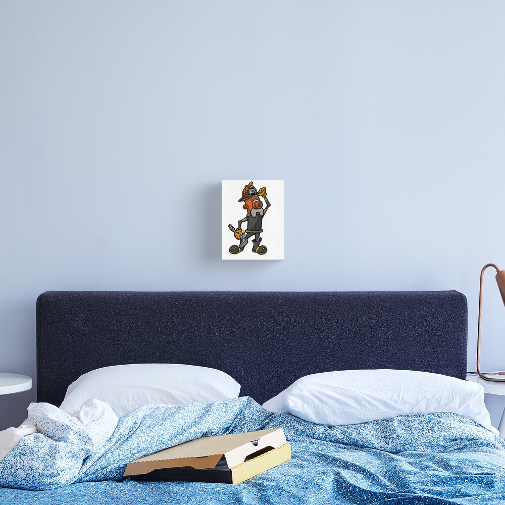 Item preview, Canvas Print designed and sold by FiremanUP.